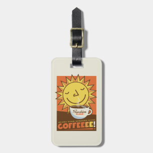 Etiqueta Para Maletas Café de mezcla Sunshine