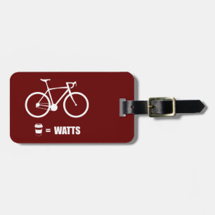 Etiqueta Para Maletas Café = vatios
