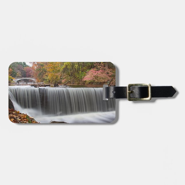 Etiqueta Para Maletas Caída de otoño en Vanderbuild (Frente Horizontal)