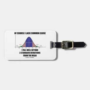 Etiqueta Para Maletas Caída del sentido común de la falta bastante más