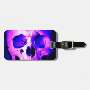 Etiqueta Para Maletas Calavera