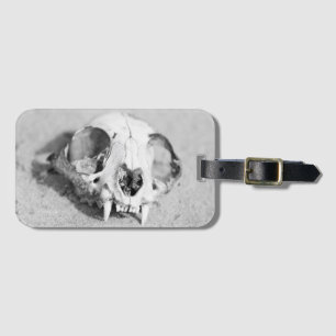 Etiqueta Para Maletas Calavera de los animales
