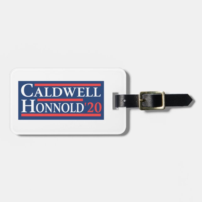 Etiqueta Para Maletas Caldwell Honnold 2020 (Frente Horizontal)