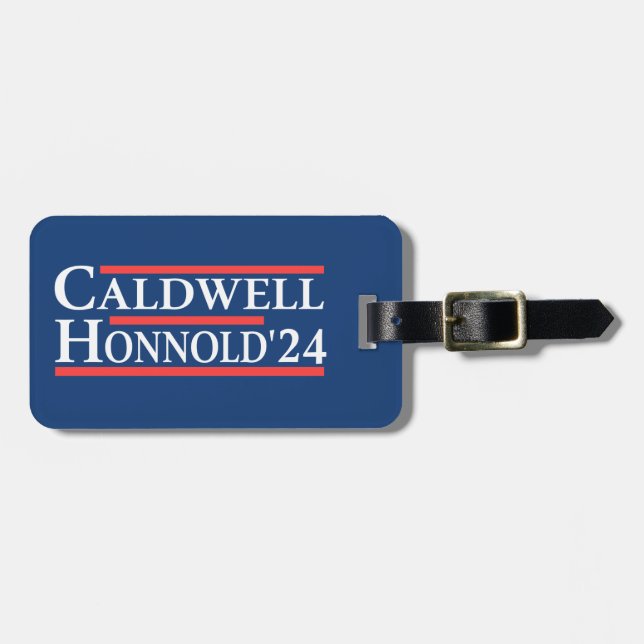 Etiqueta Para Maletas Caldwell Honnold 2024 (Frente Horizontal)
