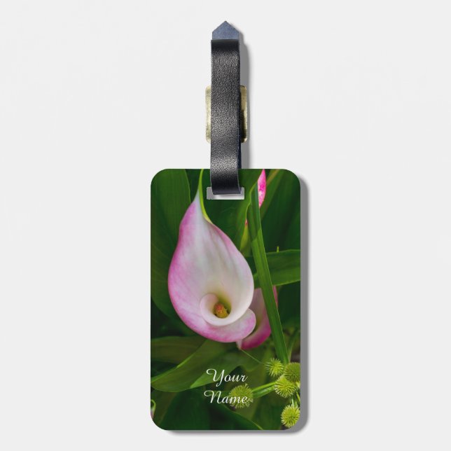 Etiqueta Para Maletas Calla Roll (Atrás Vertical)