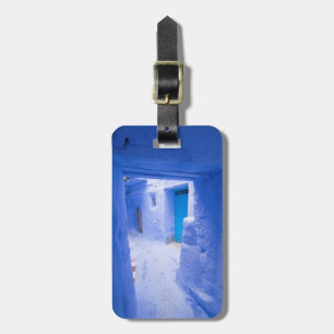 Etiqueta Para Maletas Callejón Azul de la Ciudad