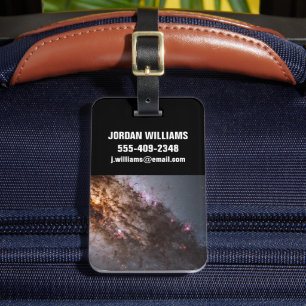 Etiqueta Para Maletas Calles Oscuras De Polvo Crisscross Centaurus A Gal