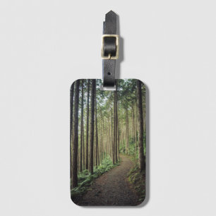 Etiqueta Para Maletas Caminando en las montañas el Wakayama, Japón