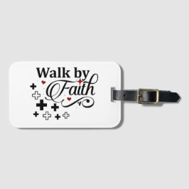 Etiqueta Para Maletas Caminar por la fe