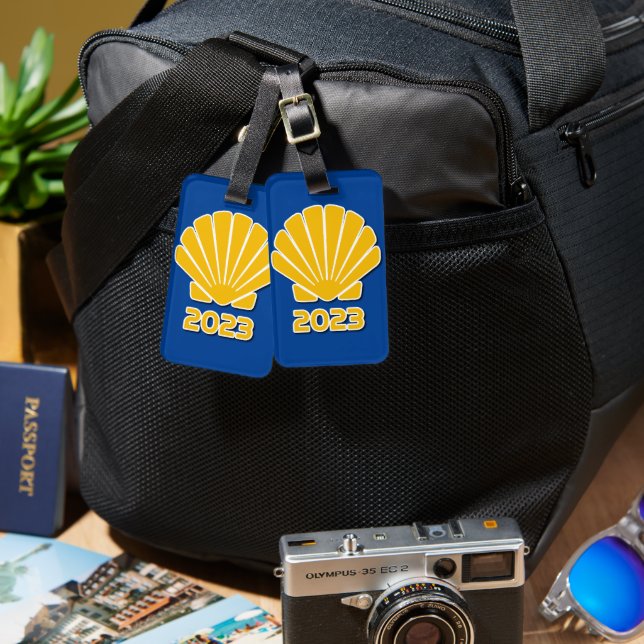 Etiqueta Para Maletas Camino de Santiago (Anverso & Reverso)