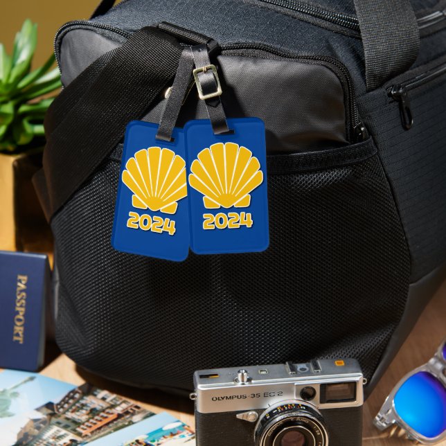 Etiqueta Para Maletas Camino de Santiago (Anverso & Reverso)