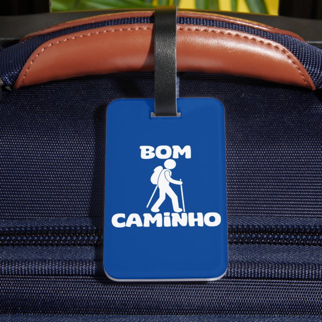 Etiqueta Para Maletas Camino de Santiago (Reverso In Situ)