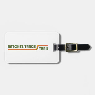 Etiqueta Para Maletas Camino de seguimiento de Natchez