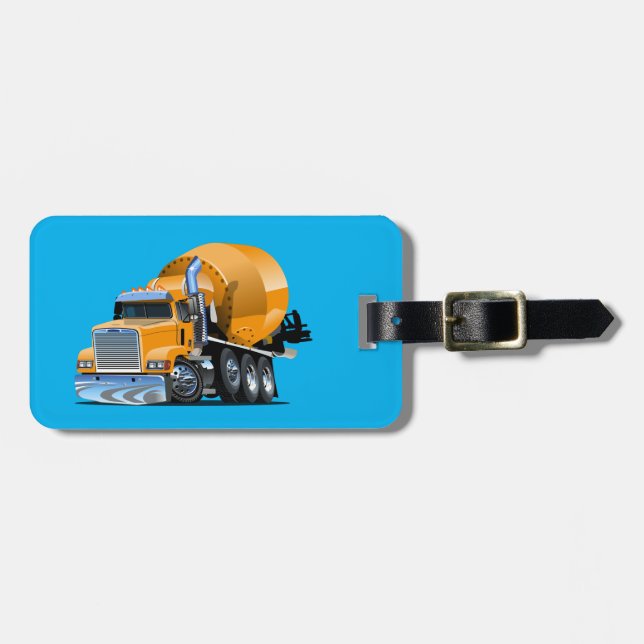 Etiqueta Para Maletas camión personalizado (Frente Horizontal)
