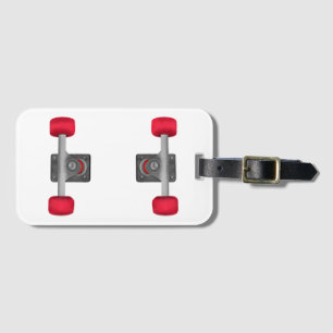 Etiqueta Para Maletas Camiones y ruedas para patinar