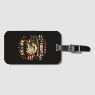 Etiqueta Para Maletas Camiseta 250 Aniversario EE. UU. 250 América