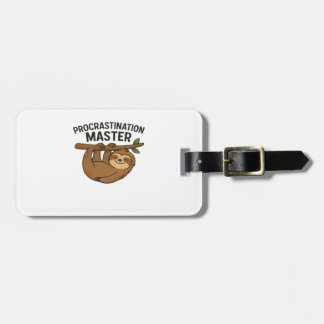 Etiqueta Para Maletas Camiseta clásica Procrastination Master