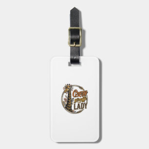 Etiqueta Para Maletas Camiseta de diseño de grabado vintage de la loca d