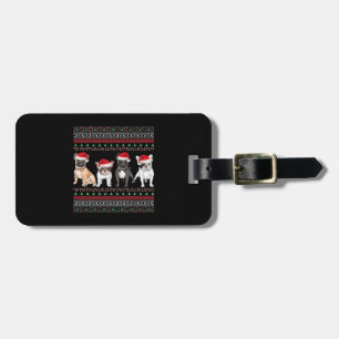 Etiqueta Para Maletas Camiseta esencial de suéter de Navidad feo de Bull