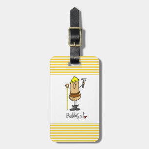 Etiqueta Para Maletas Camisetas y regalos de Building Nut