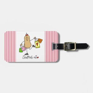 Etiqueta Para Maletas Camisetas y regalos de Shopping Nut