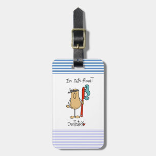 Etiqueta Para Maletas Camisetas y regalos Nuts About Dentistry