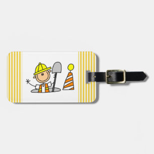 Etiqueta Para Maletas Camisetas y regalos para trabajadores de la constr