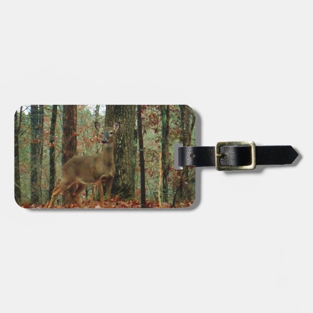 Etiqueta Para Maletas Camo, Camouflage Deer (Frente Horizontal)