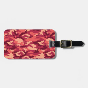 ETIQUETA PARA MALETAS CAMO MARTIANO DESERTO / PATRÓN DE DAZZLE CAMOUFLAG