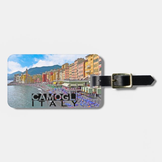 Etiqueta Para Maletas Camogli (Frente Horizontal)