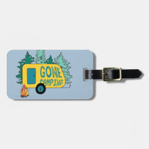 Etiqueta Para Maletas Campamento de Verano en marcha Campamento de Sende