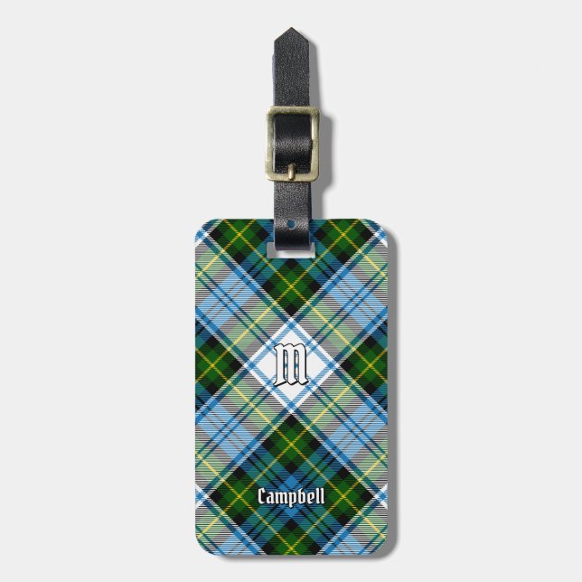 Etiqueta Para Maletas Campbell Dress Tartan (Frente Vertical)