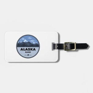 Etiqueta Para Maletas Camping Alaska