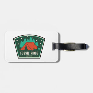 Etiqueta Para Maletas Camping Colorado Ridge Fossil