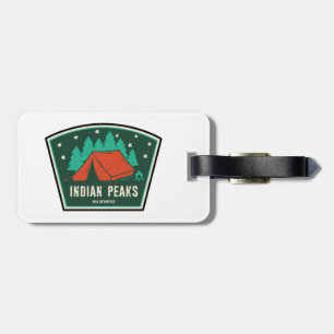 Etiqueta Para Maletas Camping Colorado, zona peatonal india