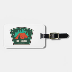 Etiqueta Para Maletas Camping Forestal Nacional De Soto