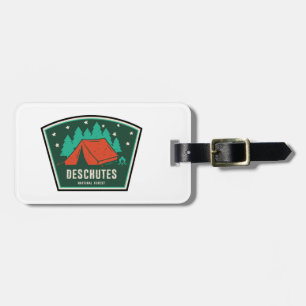 Etiqueta Para Maletas Camping Forestal Nacional Deschutes