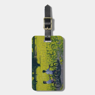 Etiqueta Para Maletas Campo amarillo Kedleston Derby