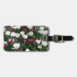 Etiqueta Para Maletas Campo De Flores