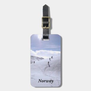 Etiqueta Para Maletas Campo de Noruega