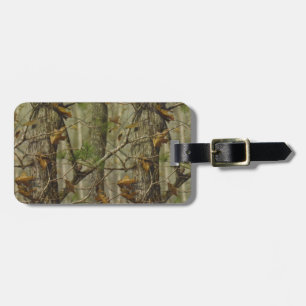Etiqueta Para Maletas Camuflaje clásico