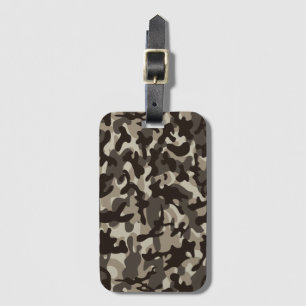 Etiqueta Para Maletas Camuflaje de barrio cercano