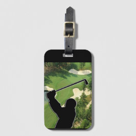 Etiqueta Para Maletas Cancha de golf