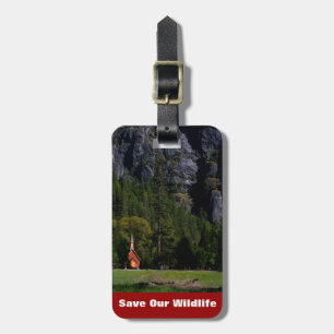 Etiqueta Para Maletas Capilla de Yosemite