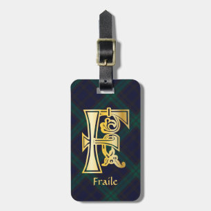 Etiqueta Para Maletas Capital Botánica Decorativa Medieval F