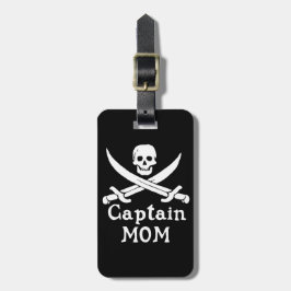 Etiqueta Para Maletas Capitán Mamá