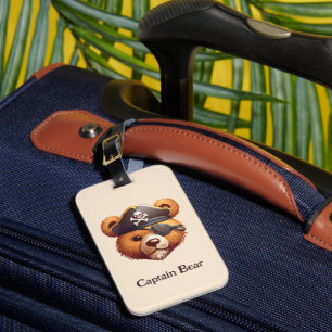 Etiqueta Para Maletas Captain Bear
