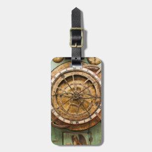Etiqueta Para Maletas Cara de reloj antiguo, Alemania
