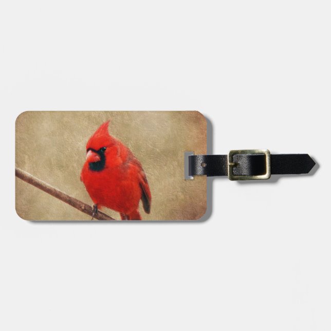 Etiqueta Para Maletas Cardinal (Frente Horizontal)