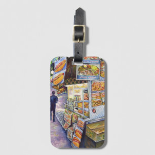 Etiqueta Para Maletas Carga de trabajo artística extraordinaria